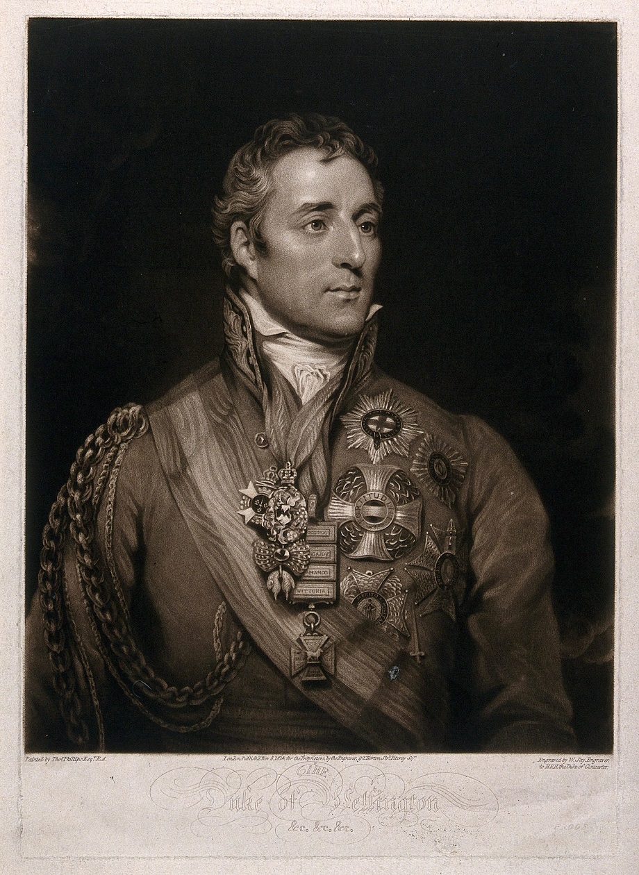 Arthur Wellesley, first Duke of Wellington. Mezzotint by W. Say, 1814, after T. Phillips.jpg