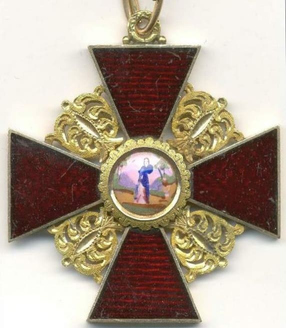 Atypical 3rd class order of St.Anna  made by Kammerer & Keibel.jpg