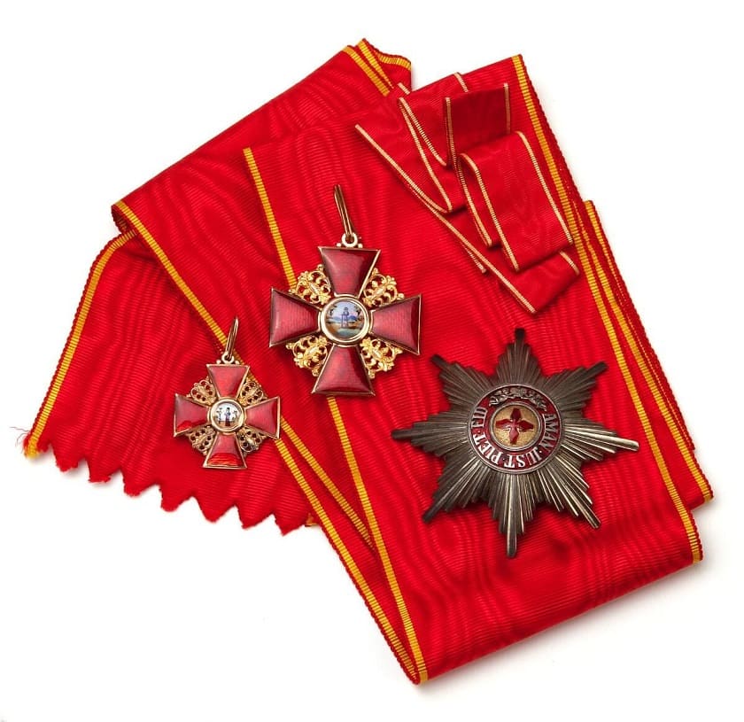 Awards and  Decorations of Lieutenant General of the Admiralty Lev Alekseevich Lyubimov.jpg