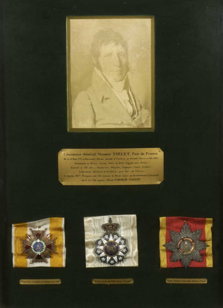 Awards of Général de Division Louis Tirlet.jpg