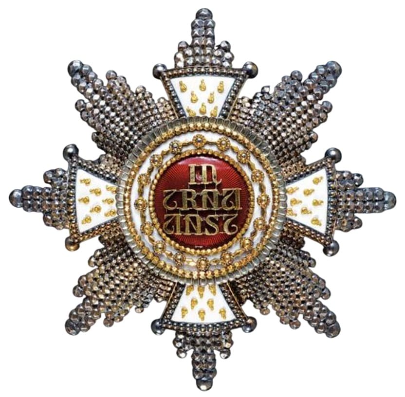 Bavarian Royal Order of Saint Hubert made by Rothe, Wien.jpg