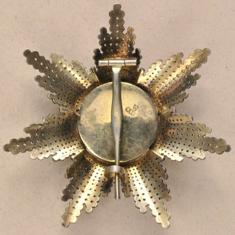 Breast star of Lion  and Sun order made by Dmitry Osipov workshop.jpg