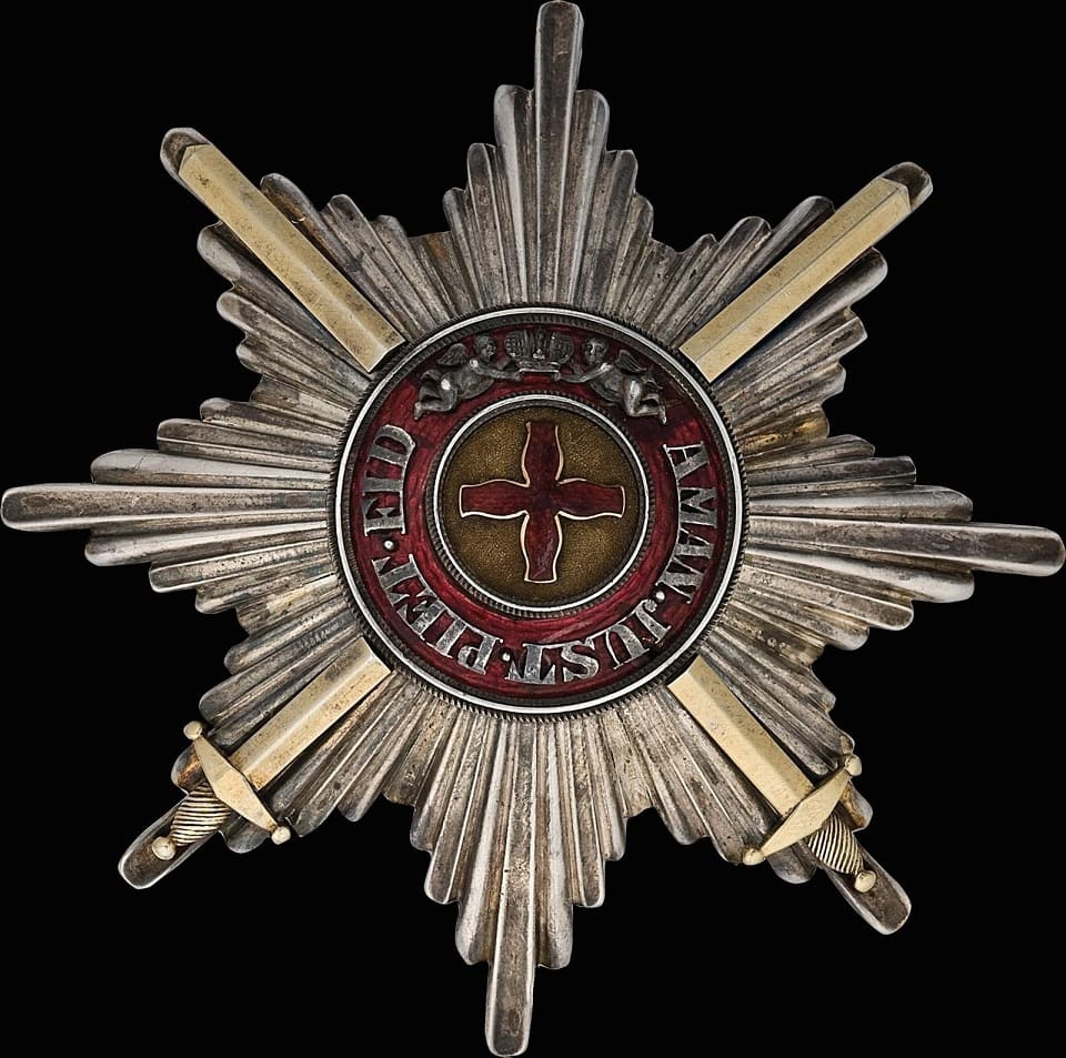 Breast Star of Saint Anna Order with swords Made by Unidentified Russian Workshop.jpg