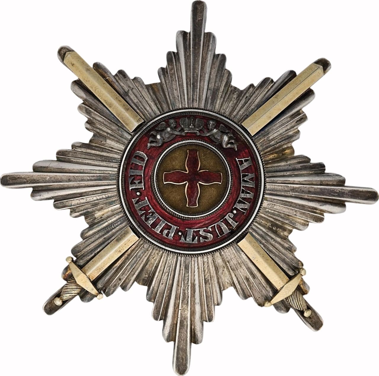 Breast Star of Saint Anna Order with swords Made by Unidentified Russian Workshop.jpg