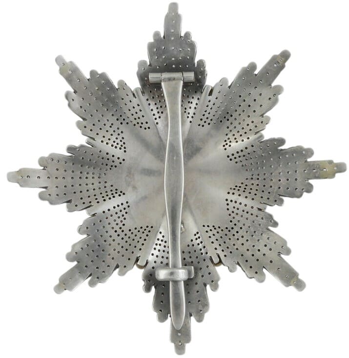 Breast star of  Saint Sava order made by Huguenin Freres, Le Locle.jpg