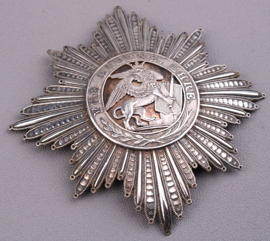 Breast star of the Baden Karl Friedrich Order of Military  Merit.jpg