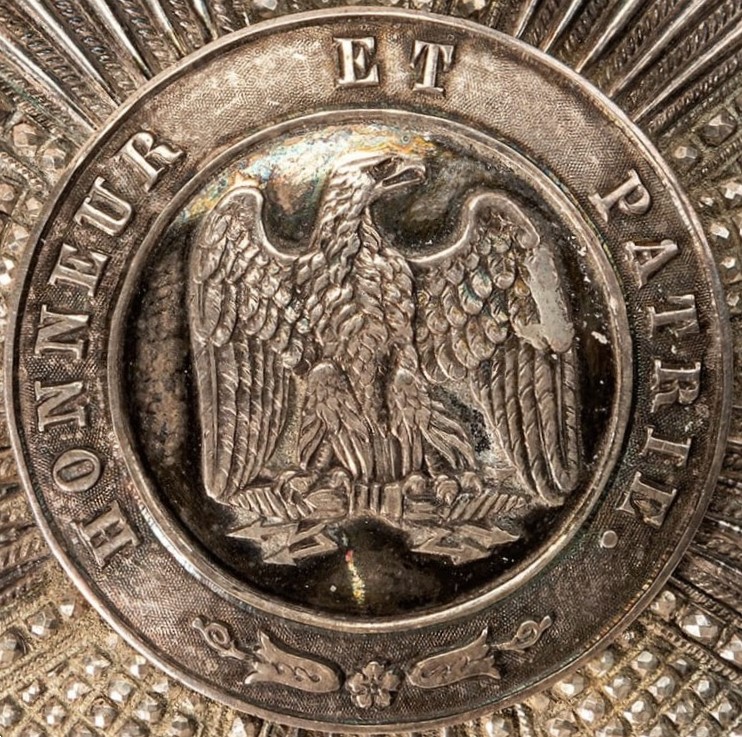 Breast star of the Legion of  Honour of Otto von Bismarck.jpg Breast star of the Legion of  Honour of Otto von Bismarck.jpg