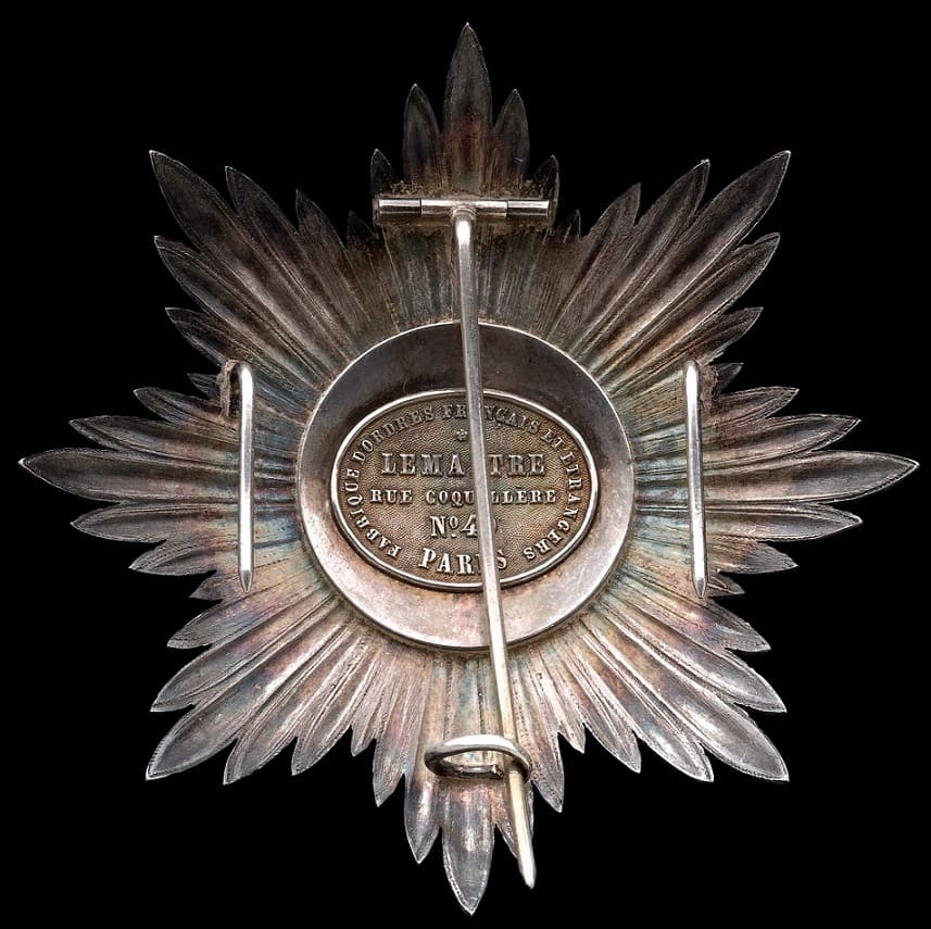 Breast  Star of the Order of Saint Andrew made by Lemaitre, Paris.jpg