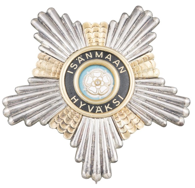 Breast Star of the Order of the White Rose of Finland made by  Lemaitre.jpg