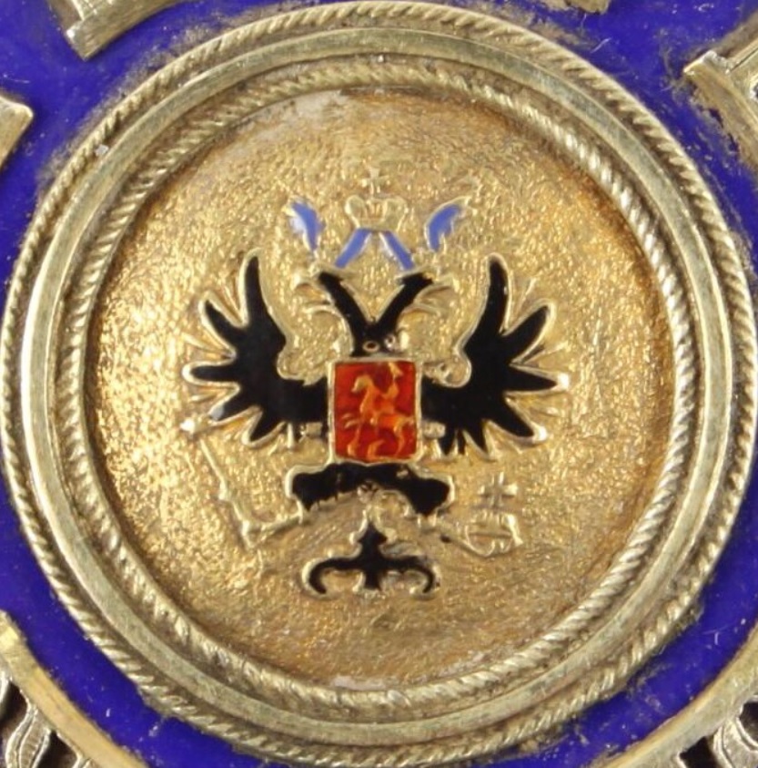 breast star of White Eagle order with fake medallion for Non-Christians.jpg