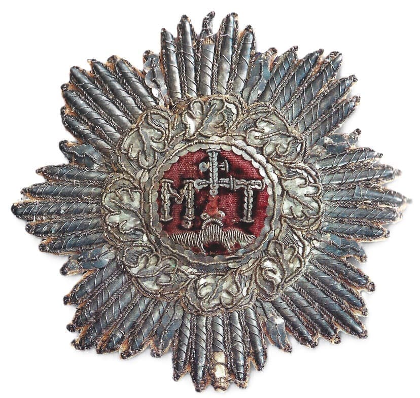 Breast star Saint Stephen of Hungary Order of Emperor Napoleon I.jpg