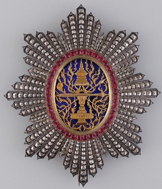 Breast Stars of the Royal Order of Cambodia Modèle de luxe made by Kretly,  Paris.jpg