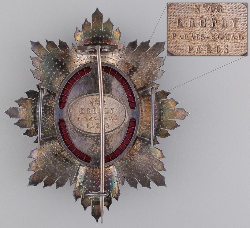 Breast Stars of the  Royal Order of Cambodia Modèle de luxe made by Kretly, Paris.jpg