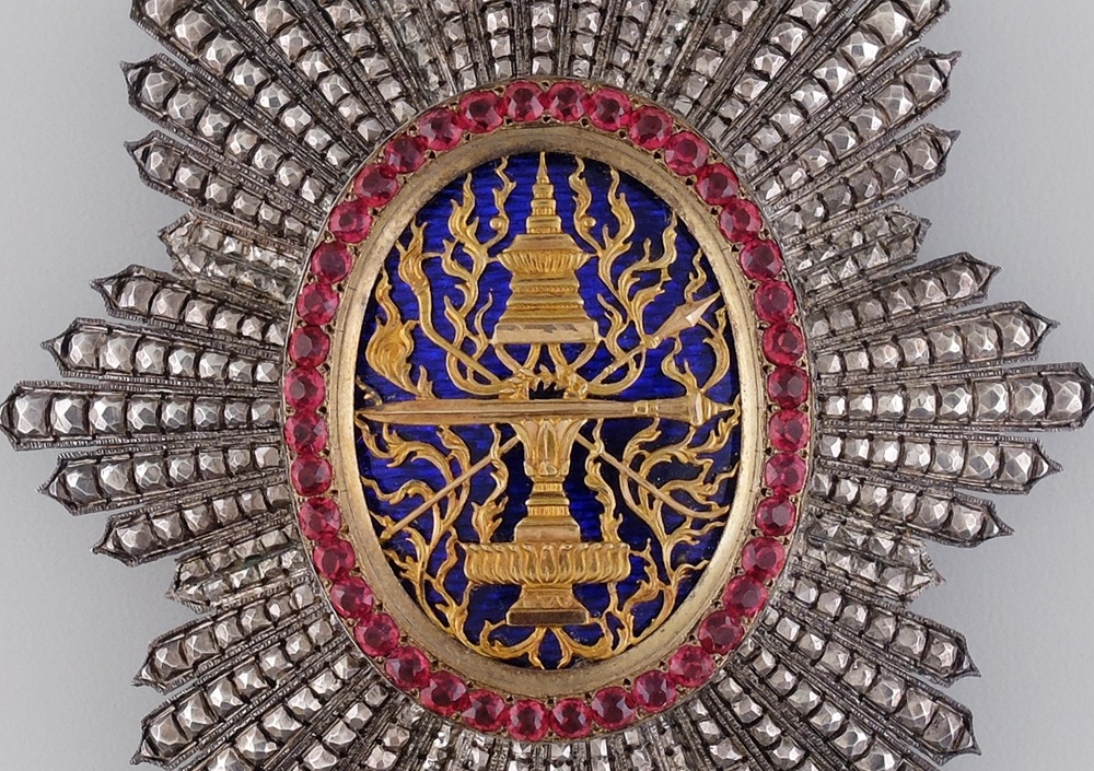 Breast Stars of  the Royal Order of Cambodia Modèle de luxe made by Kretly, Paris.jpg