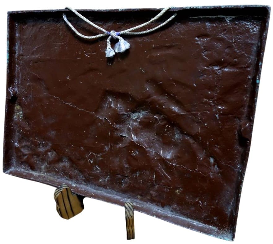 Bronze  commemorative plaque of 9th Horse-Mountain Artillery Regiment.jpg