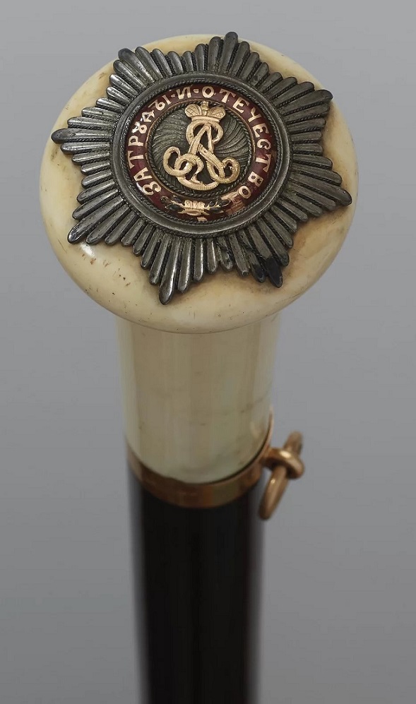 Cane of the Master of Ceremonies of the Order of  St. Alexander.jpg