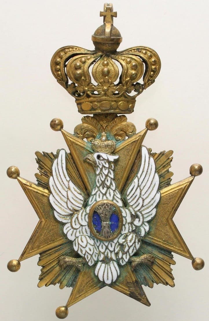 Canonical badge worn by members of the Diocesan Chapter of Lublin.jpg