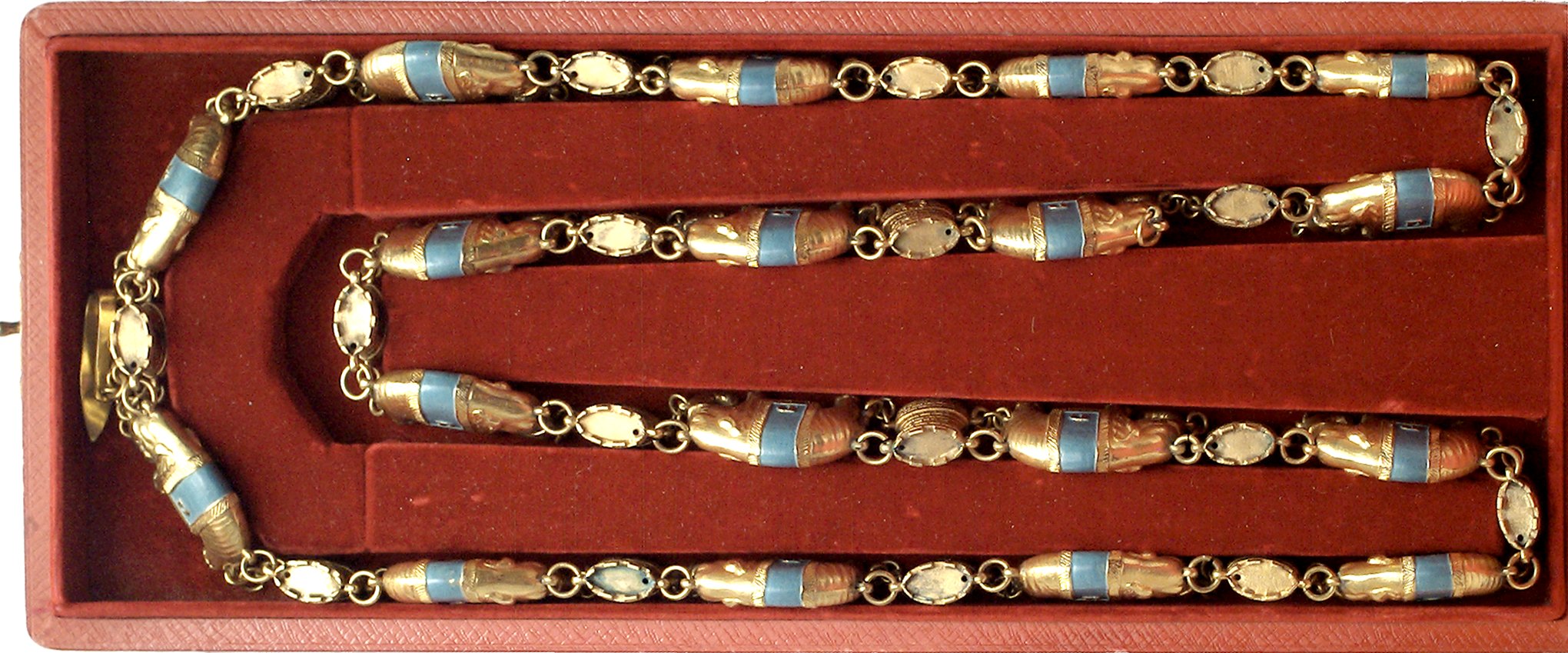 Collar of the Order of the Elephant  made by A.Michelsen.jpg
