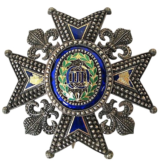 Commander's breast star Charles III Kretly, Paris .jpg