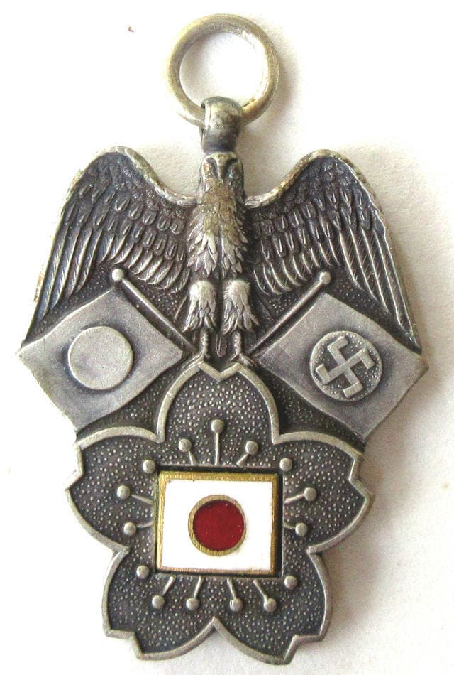 日独防共協定記念章 Japan-Germany Anti-Comintern Pact Commemorative Badge/日独防共協定
