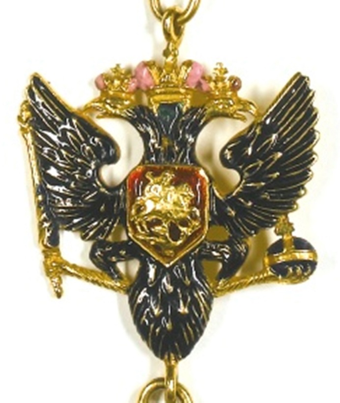 Copy of Saint  Andrew the First Called Collar in Gold.jpg