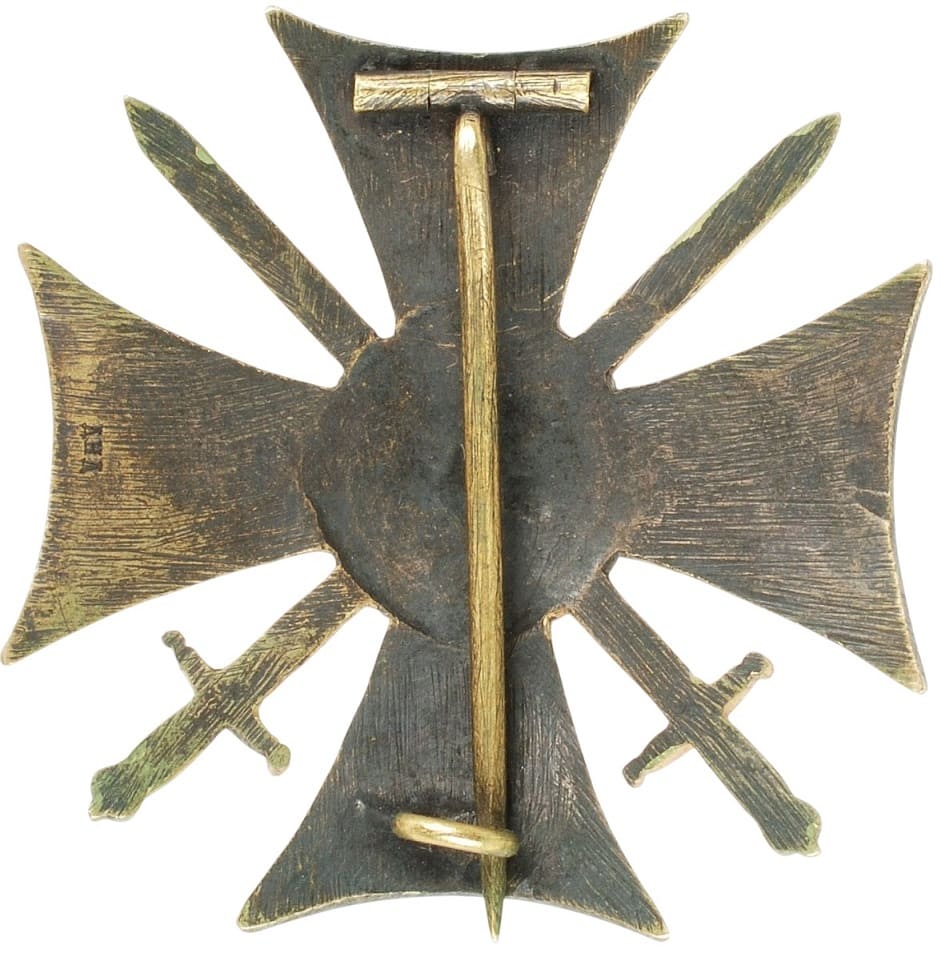 Cross for Service In The Caucasus  1864 made by ДНД workshop.jpg