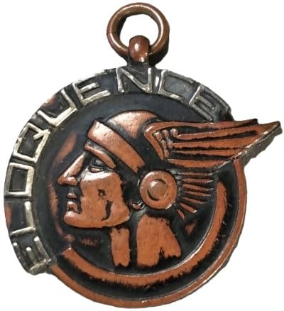 大日本雄辯會 - Dai Nihon Yūbenkai Greater Japan Oratorical Society Watch Fob.jpg