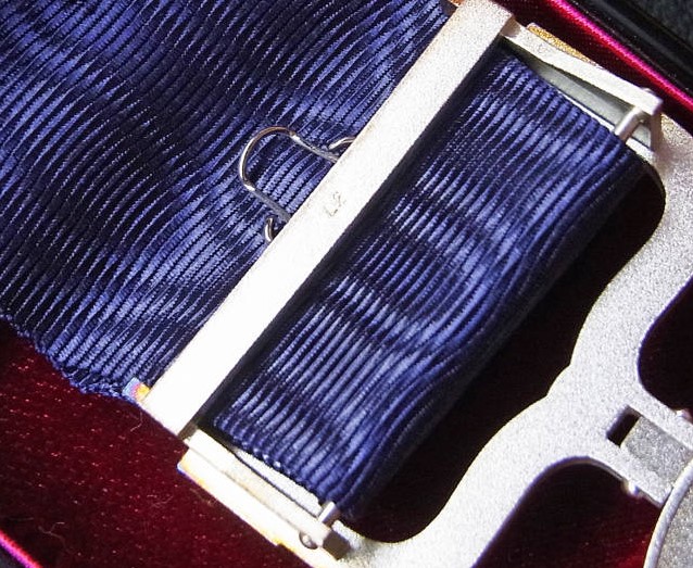 Dark blue ribbon  medal L2 - August 25, 2016.jpg