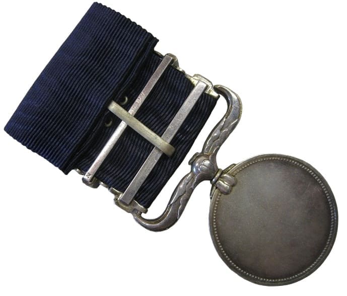 Dark Blue  Ribbon medal marked N awarded on January 28, 1930.jpg