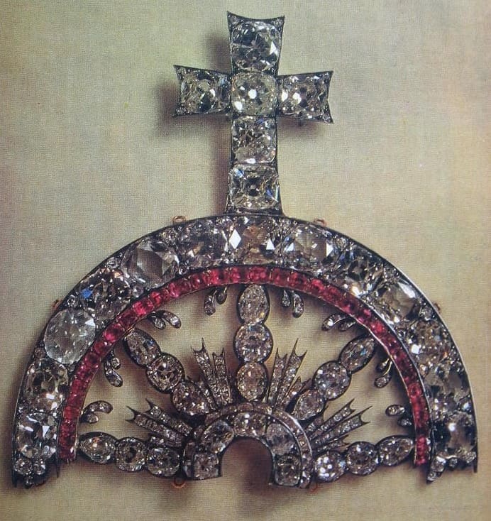 Diamond Semicircle for Cavalry  Ladies of the Order of the Holy Great Martyr Catherine.jpg