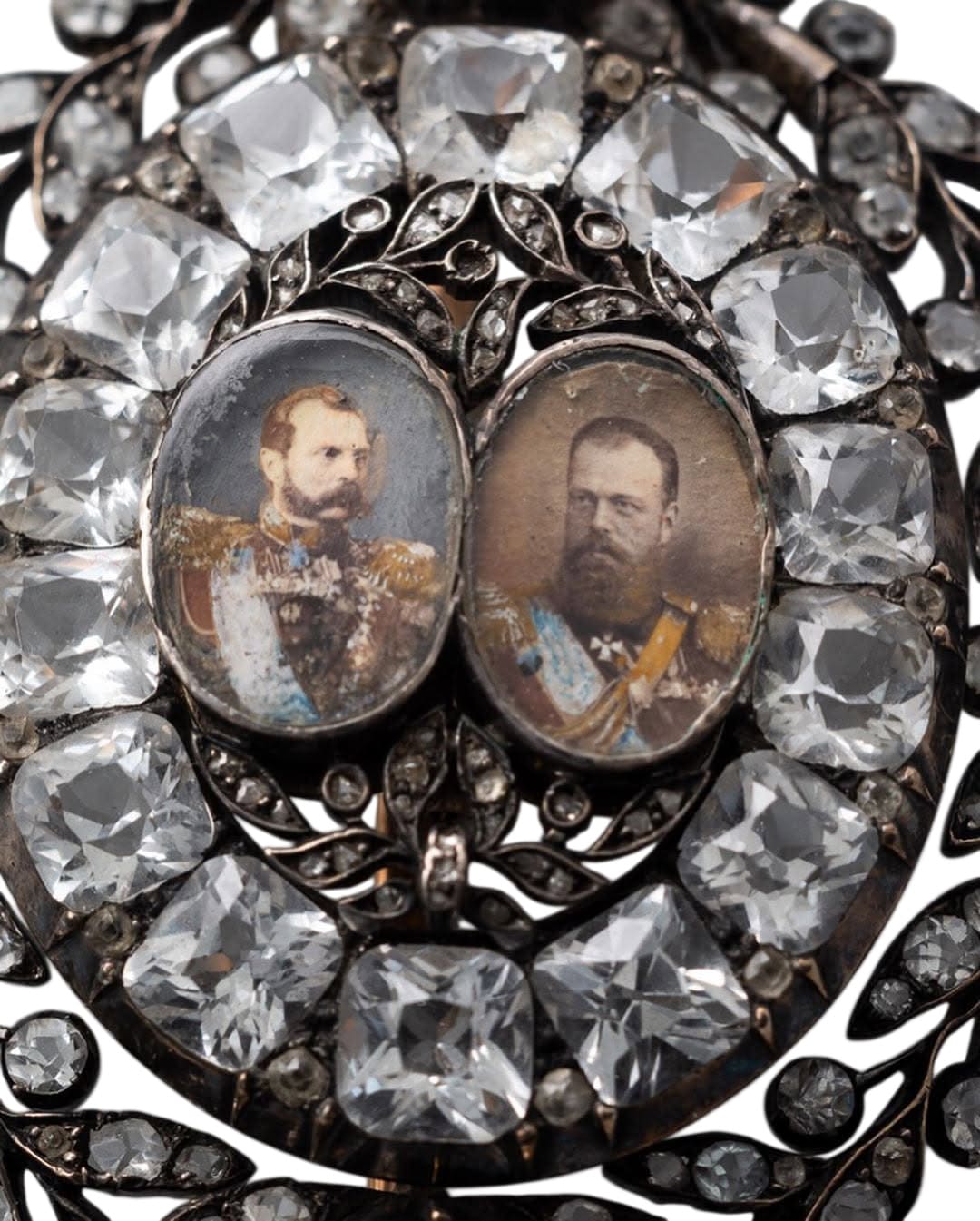 Double Award Portrait of  Emperors Alexander II and Alexander III  of Chancellor Gorchakov.jpg