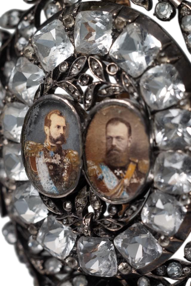 Double Award Portrait of Emperors Alexander II and Alexander III  of Chancellor  Gorchakov.jpg