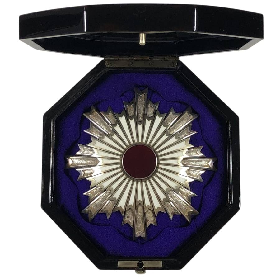 Early Meiji Era  2nd class Rising Sun Order Breast Star.jpg