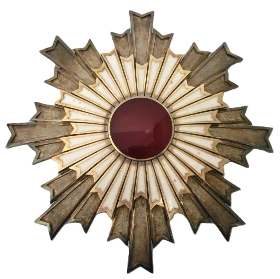 Early Meiji Era 2nd class Rising Sun Order Breast Star.jpg