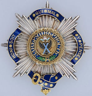 Edward VII’s Breast Star of St. Andrew Order combined with the Order of the Garter.jpg