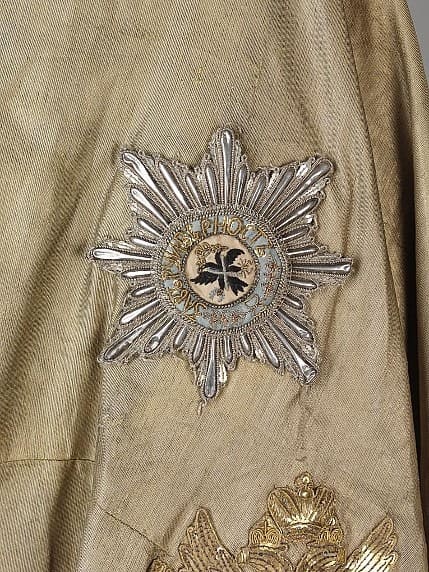 Empress Elizabeth Alekseevna embroidered breast star of St. Andrew order.jpg