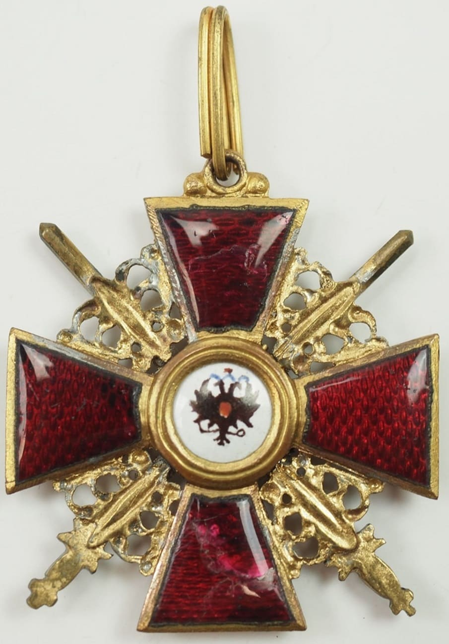 fake 2nd class cross of Saint Anna for  Non-Christians in bronze.jpg