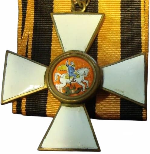 Fake 4th class Saint George order in gilded bronze.jpg