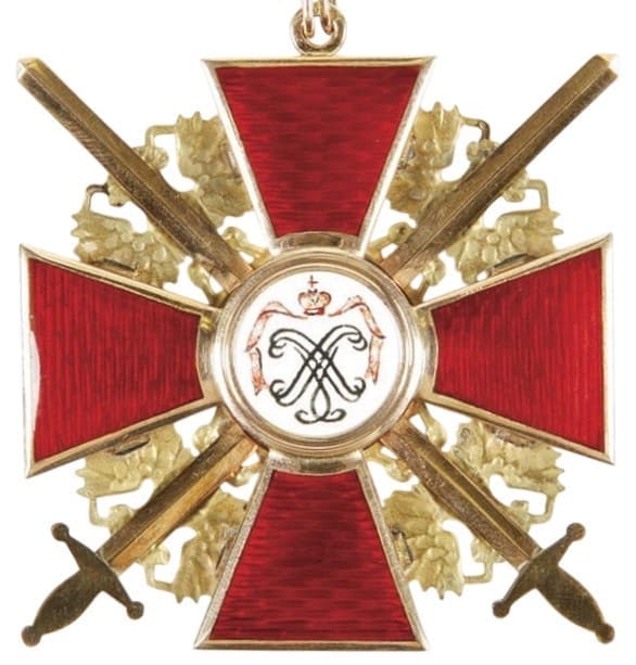 Fake AK-made set of St. Alexander Nevsky Order.jpg