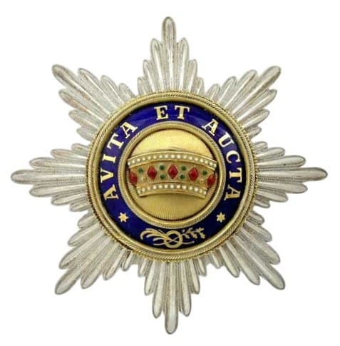 Fake Austria Order of the  Iron Crown Breast Star Rothe.jpg