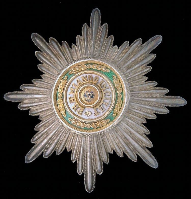Fake breast star St.Stanislaus  Order for Non-Christians made by Eduard.jpg