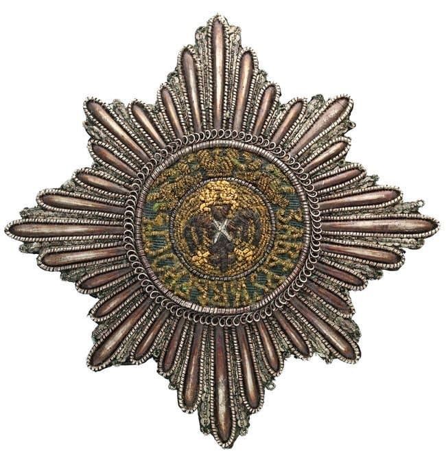 Fake embroidered breast star of Saint Andrew order.jpg