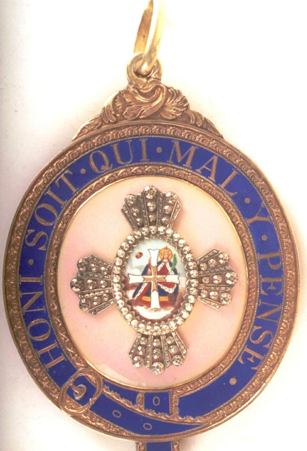 Fake Medallion  with Imperial Russian Order.jpg