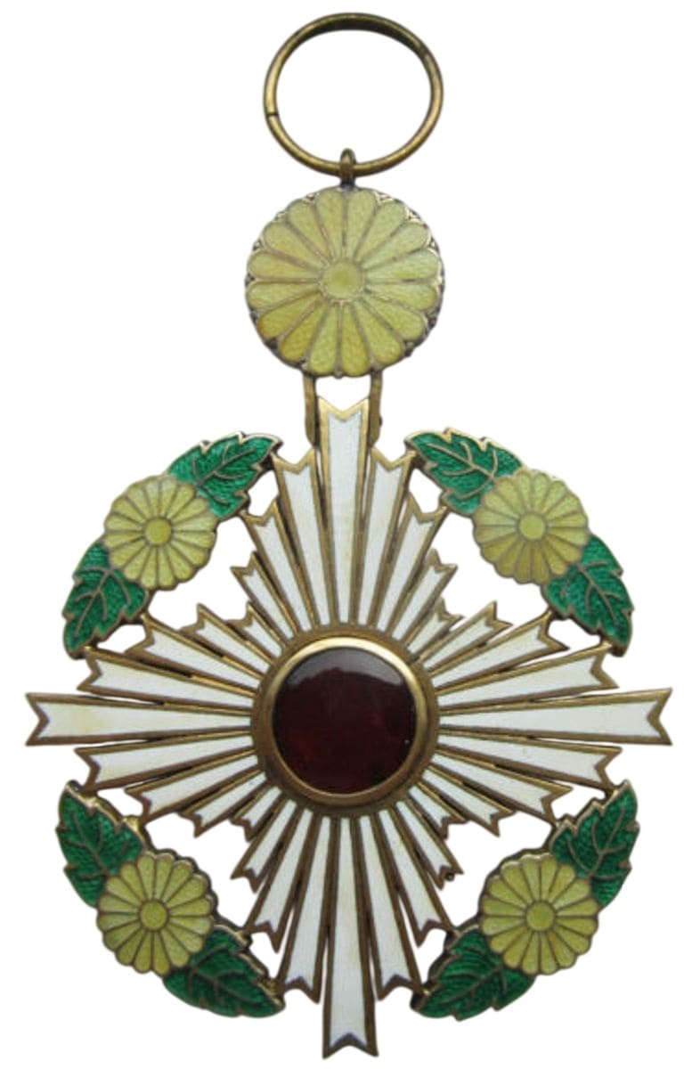 Fake Order of the Chrysanthemum made  by Rothe, Wien.jpg