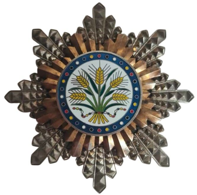 Fake Order of the Golden Grain breast star.jpg