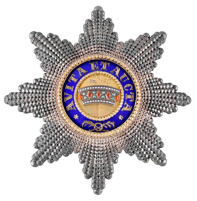 Fake order of the Iron Crown breast star.jpg
