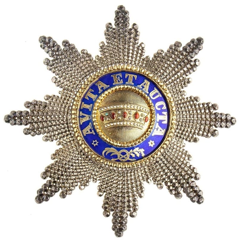Fake order of the Iron Crown breast star.jpg