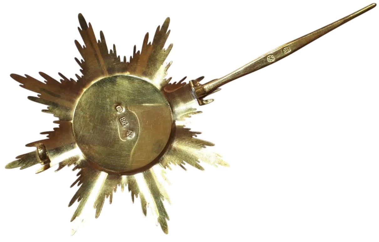 Fake  PK-made Saint Andrew order breast star.jpg