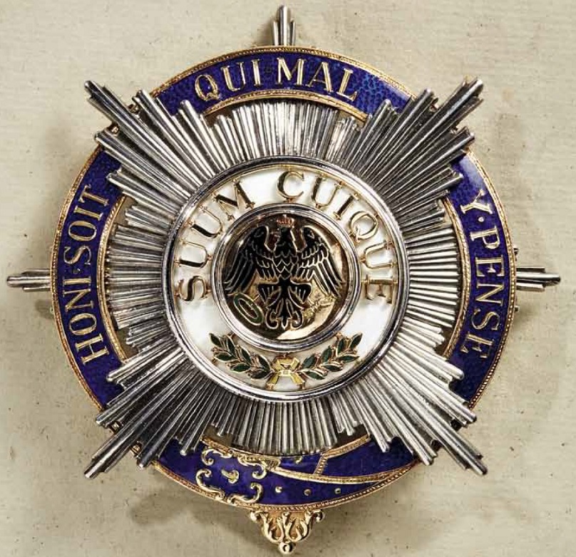 Fake Prussian Black Eagle Order combined with the Garter.jpg