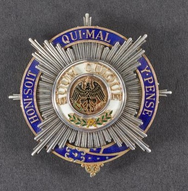 Fake Prussian Black Eagle Order combined with the Garter order (Kretly workshop plate is also added)..jpg